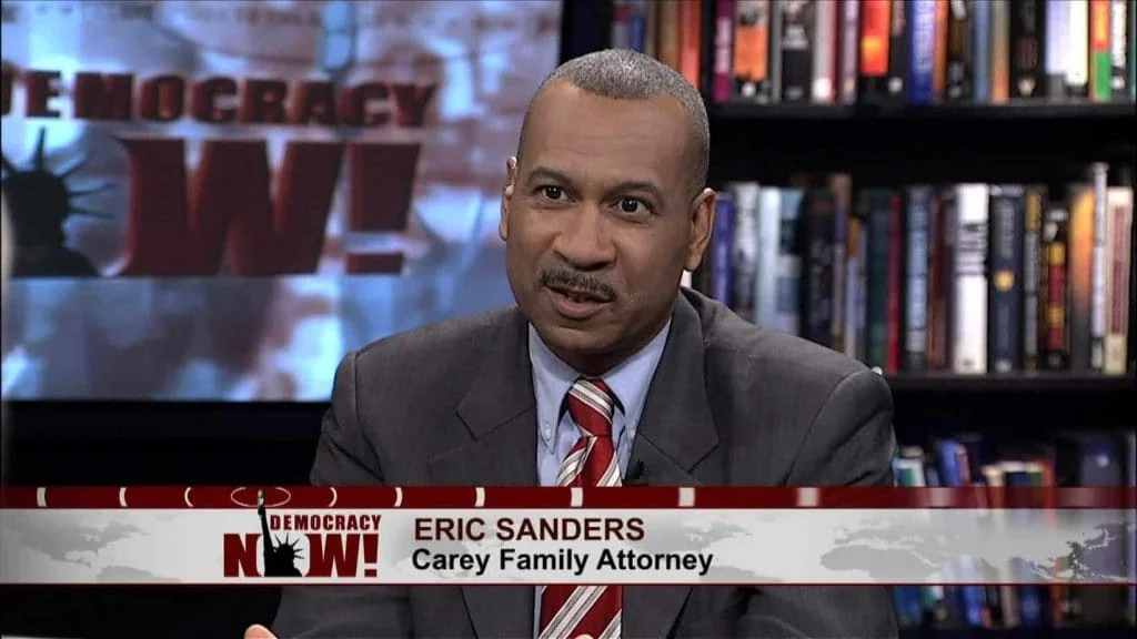 Eric Sanders interviewed on TV