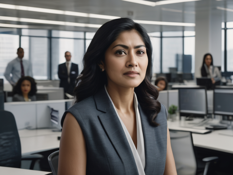 Asian Woman of Indian Descent, Executive