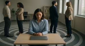 “The Ripple Effect” (Trauma Contagion Visual)